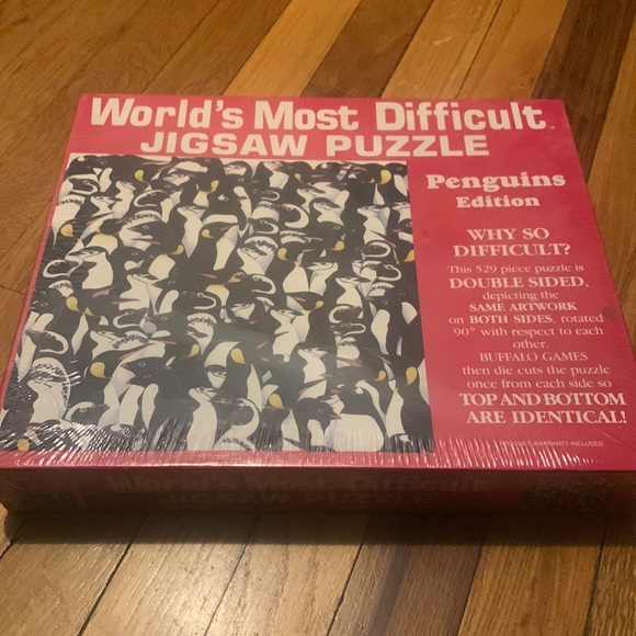 Double sided jog saw puzzle, sealed - Picture 2 of 7